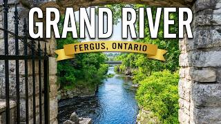 Discover Fergus, Ontario | Historic Downtown, Belwood Lake & Wellington County Museum 4K