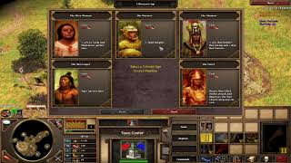 Age of Empires III : The Asian Dynasties - Aztec Rush ~ 6.5 Min Rage Quit!