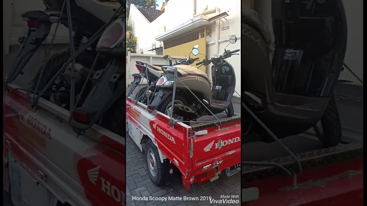 SETELAH INDENT 2 MINGGU AKHIRNYA DATANG JUGA, HONDA SCOOPY STYLISH MATTE BROWN 2019