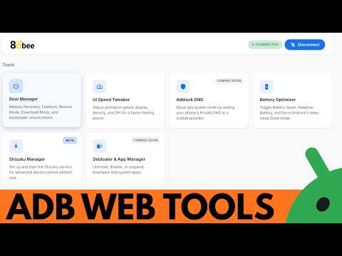 80bee is Your Android ADB Toolkit. . .on the Web!