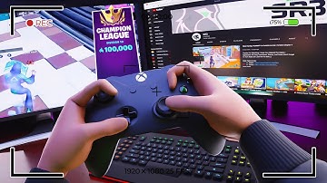 *DOMINATING* Arena With 100,000 Arena Points (CONTROLLER HANDCAM) | Fortnite Chapter 4