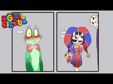 FLUSTERED FROGGY 🐸💗| Ribbit X Pomni | The Amazing Digital Circus Comic Dub
