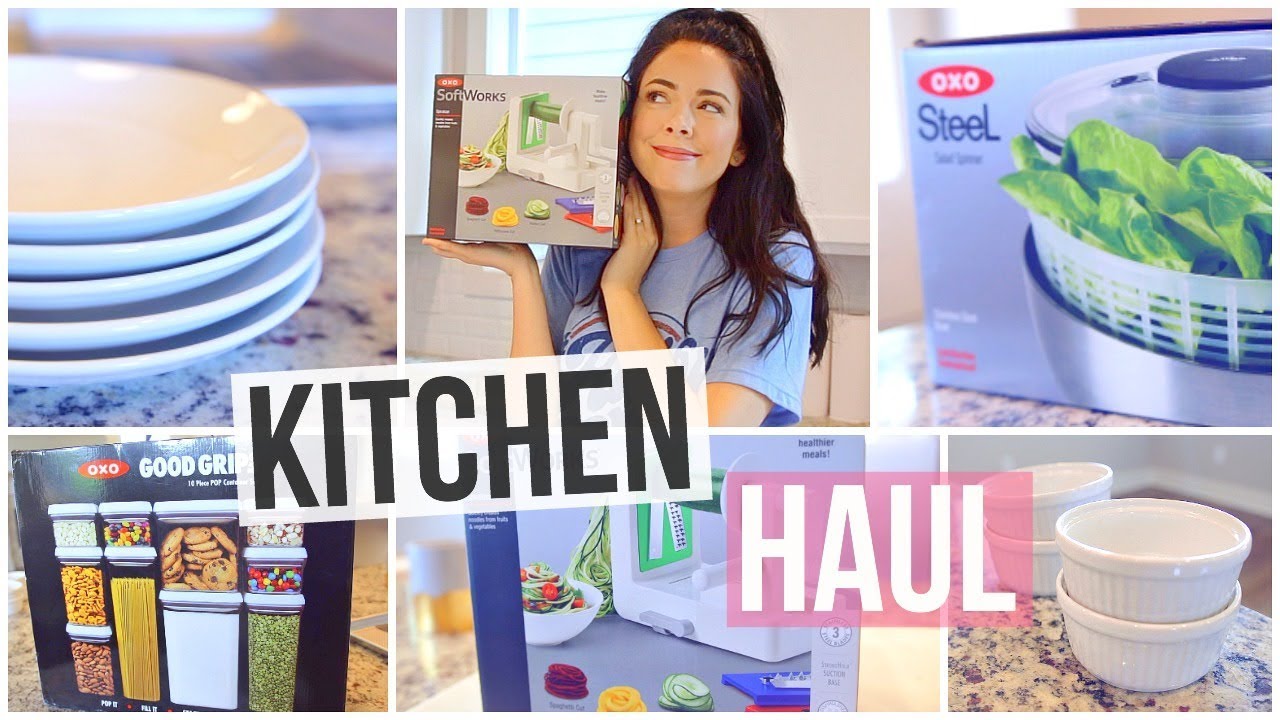 NEW HOUSE KITCHEN HAUL! - YouTube
