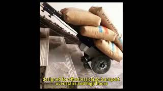 π Revolutionize Heavy Cargo Transport!#stairclimber #electrictransport #heavydutyequipment