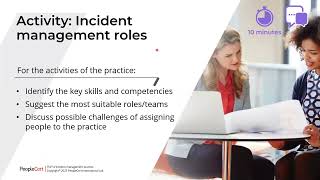 Organizations And People | Incident Management | PeopleCert | 1WorldTraining.com |