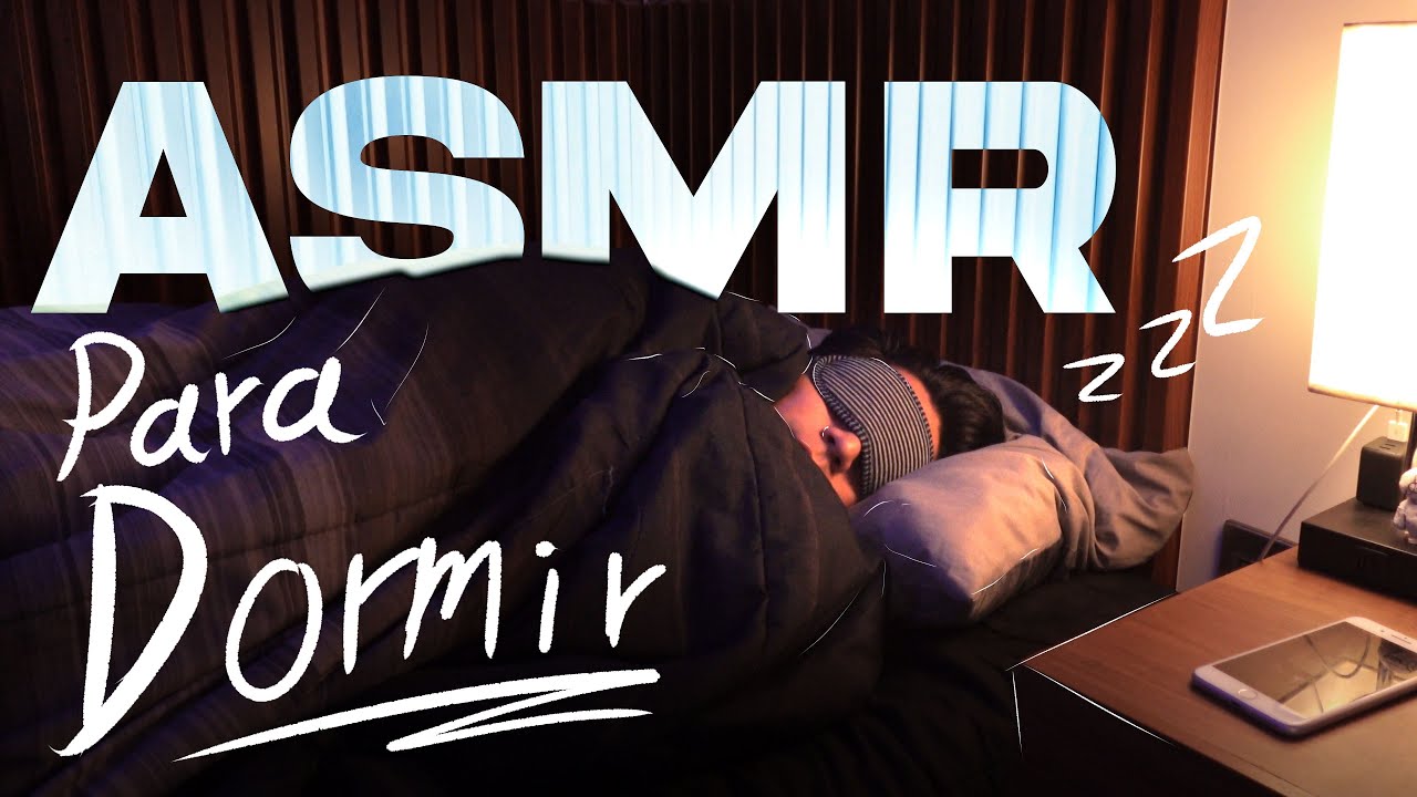 ¿No Puedes DORMIR sin ASMR? 😴💤| ASMR en español