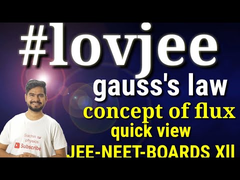Gauss law | electrostatic | JEE-NEET-BOARDS   class 12