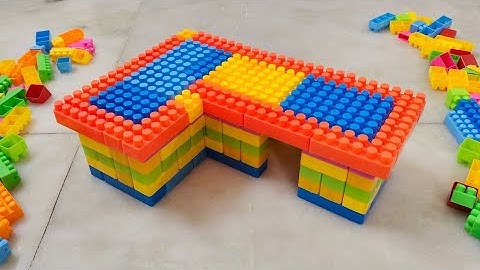 Satisfying DIY House ASMR/ Building Blocks/block game/lego building fun#asmr#buildingblocks#lego 