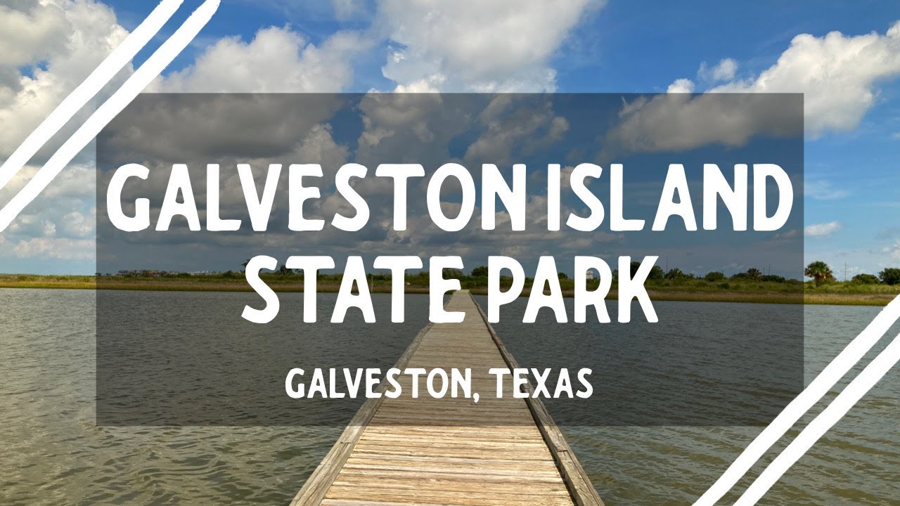 Galveston Island State Park Walking Around Galveston, Texas YouTube