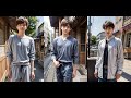 4kai ai cute boy lookbook  handsome outdoor