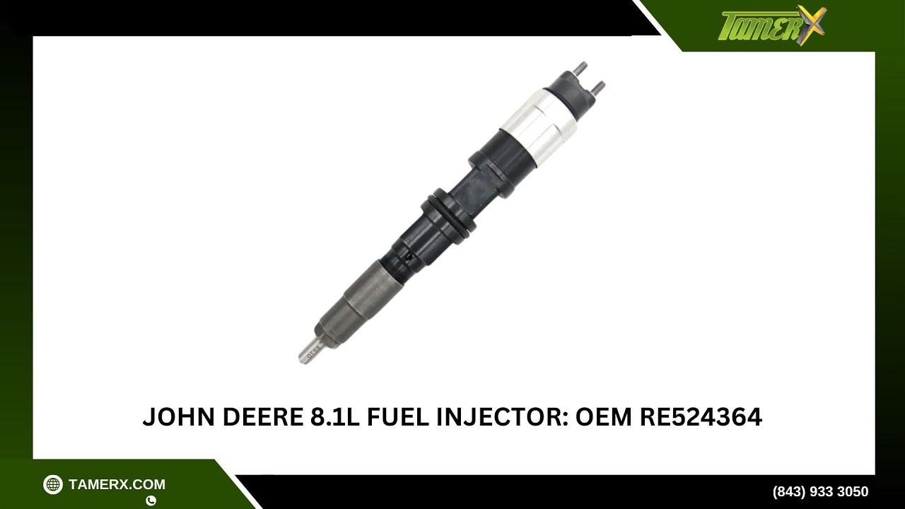 John Deere 8.1L Fuel Injector | OEM RE524364