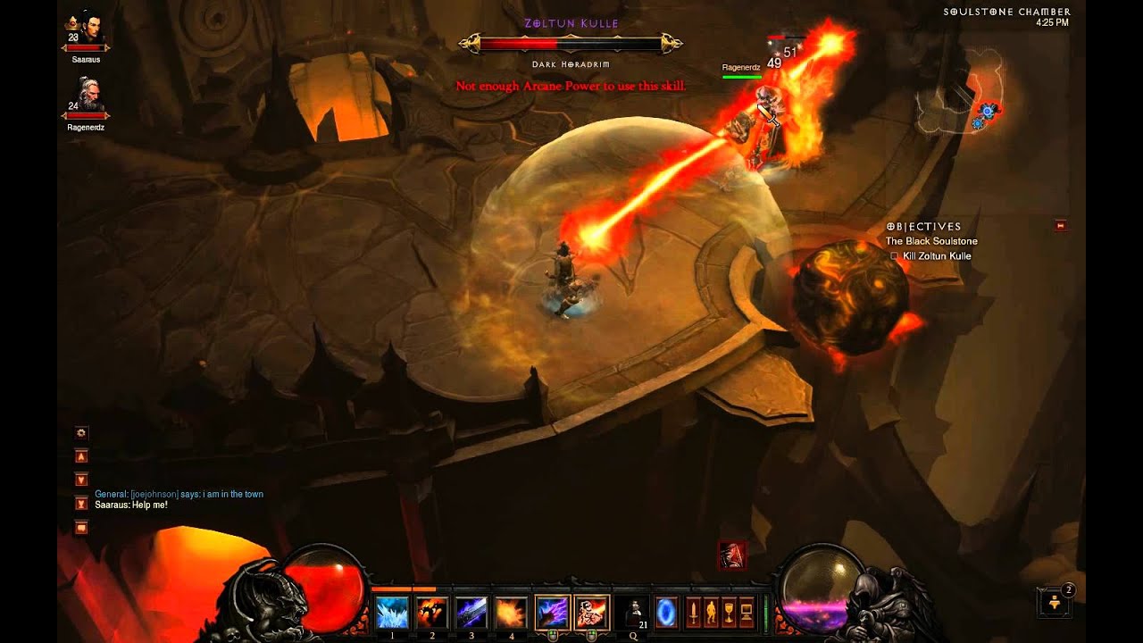 Diablo 3 Wizard Boss Battles: Zulton Kulle