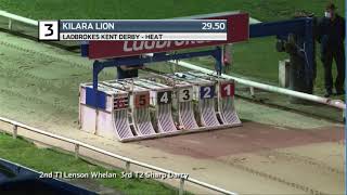 2020 LADBROKES KENT DERBY - HEAT 3 - T3 KILARA LION