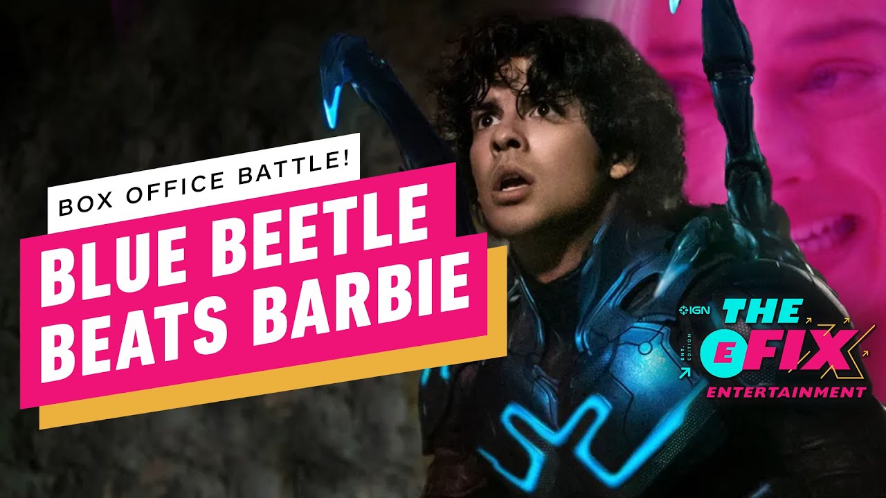 Blue Beetle' Bounces 'Barbie' from Box Office Top Spot