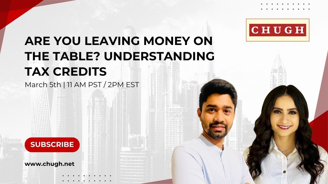 Are You Leaving Money on the Table? Understanding Tax Credits