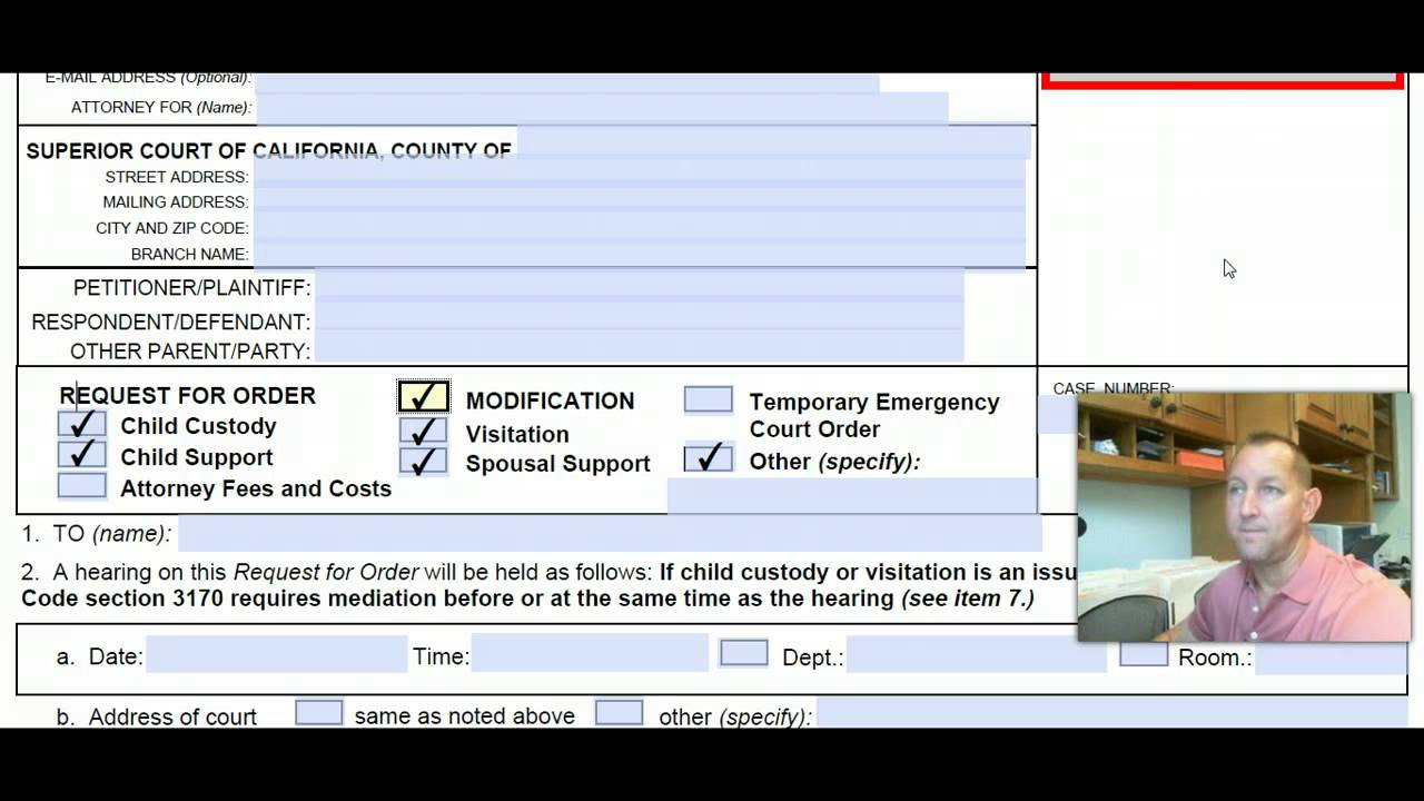 We Help With Divorce Request For Orders and Responses FL-300 | Santa