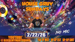 Download Lagu HOUSE GRUV SUNDAYS 🔥2/22/26  NO MIC🔥Funky Disco House \u0026 Soulful House Music Vibes Live DJ Mix MP3