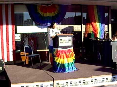 Las Vegas LGBT Equality Rally - Angela Harvey