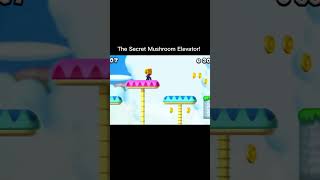 The Mushroom Elevator 🥰 #mario #nintendo #retrogaming