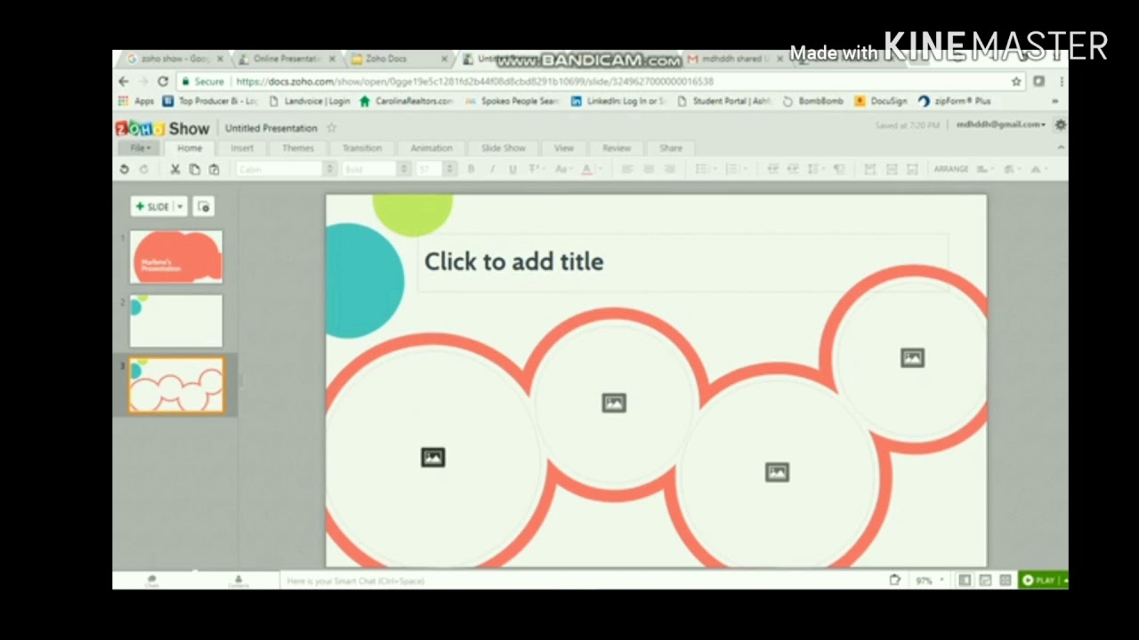 Zoho Show Tutorial (Bundle A 11) - YouTube