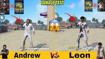 LEON VS ANDREW FULL ABILITY TEST IN FREE FIRE - SAMSUNG A3,A5,A6,A7,J2,J5,J7,S5,S6,S7,S9,A30,A50, FF
