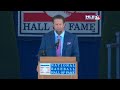 Jeff Bagwell is inducted into the Hall of Fame