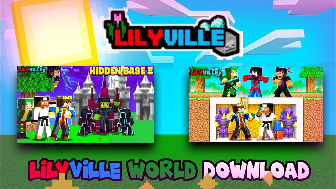 How to Download & Install Lilyville SMP World Java + MCPE ✅ | Anshu Bisht x GamerFleet