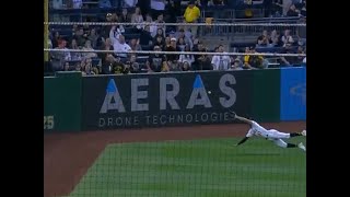 Jake Marisnick Makes Incredible Full Body Diving Catch