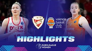 DVTK HUN-Therm v Valencia Basket Club | Gameday 6 | Highlights | EuroLeague Women 2023