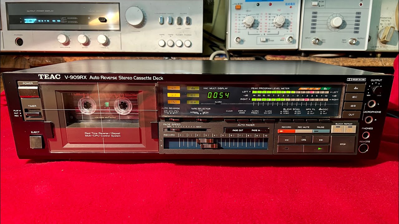 Teac V-909RX. 4 серия - радостна - YouTube