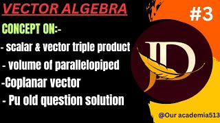 Vector Algebra, Math -I (BEcivil,BCA,BE Computer ,BSC, Biotech)