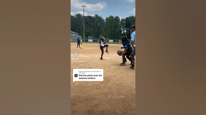 It happens 🤷🏻‍♂️🥎 #softball #pitcher #10u #hit #shorts