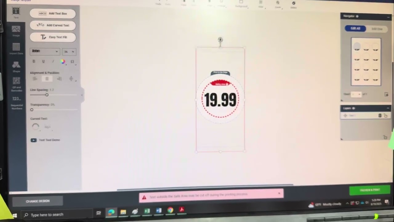 Avery label template how to