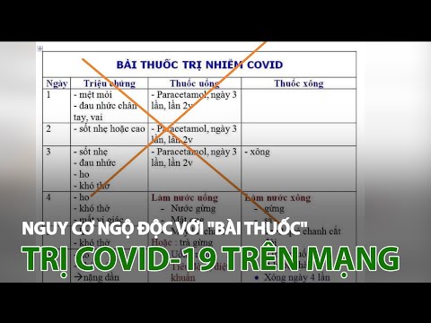 Video Bác sĩ cảnh báo nguy cơ ngộ độc với 