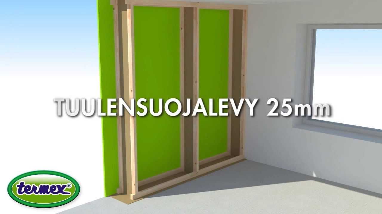 Termex-Selluvilla 3D. Termex-Cellulose Insulation 3D.