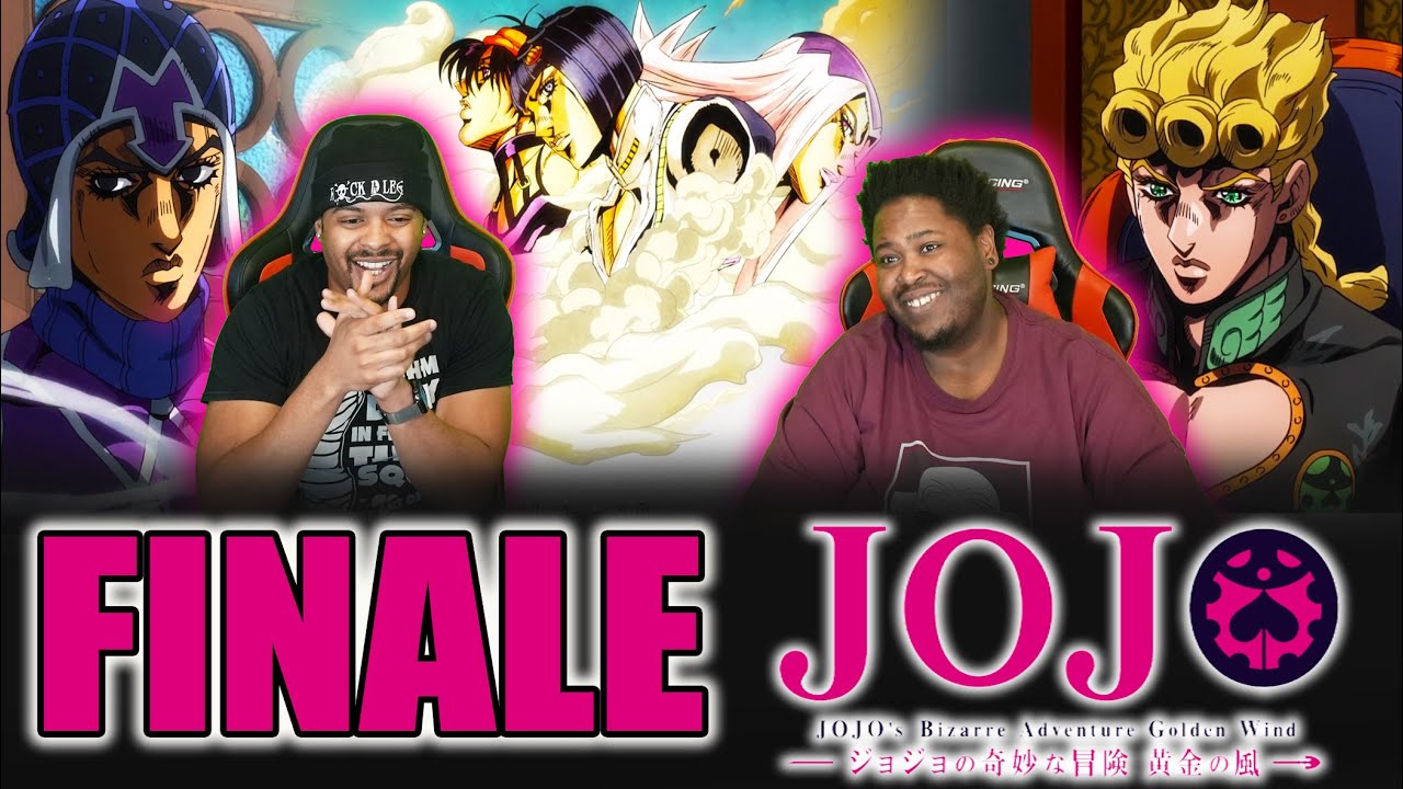 UNTIL NEXT TIME!! - JOJO PART 5 GOLDEN WIND EPISODE 39 LIVE REACTION!  (FINALE) 