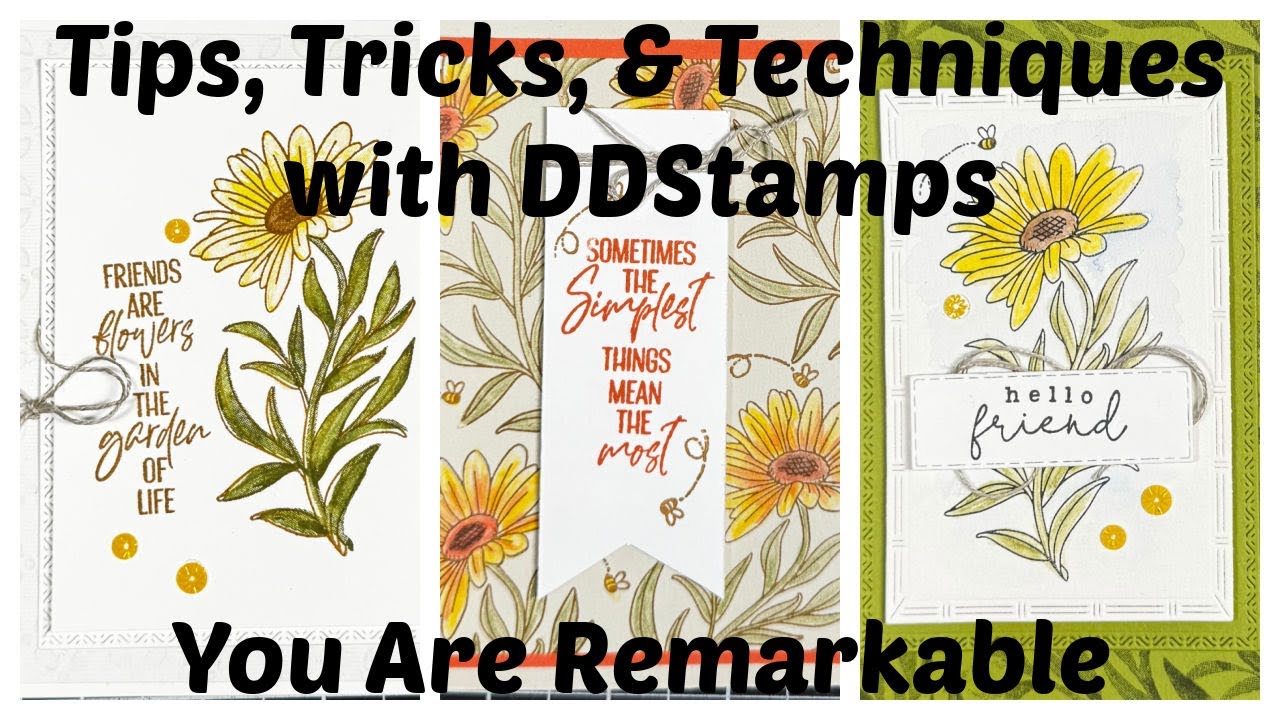 Tips, Tricks and Techniques with DDStamps