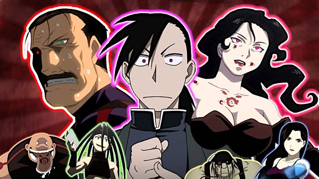 All Sins in Fullmetal Alchemist: Brotherhood, ranked