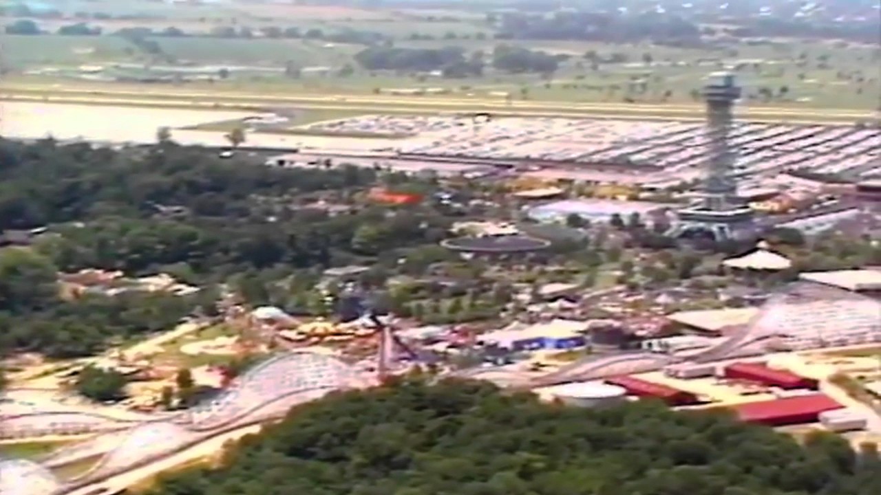 Kings Island Aerial footage from 1979 YouTube