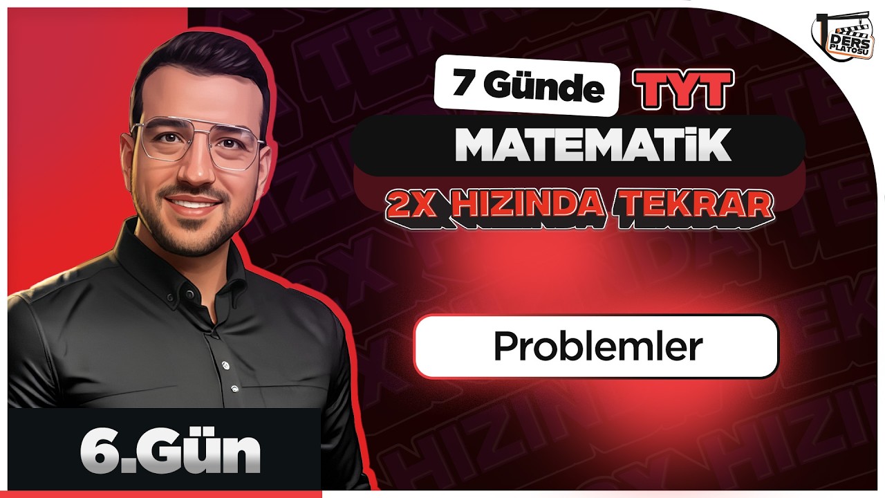 Problemler I TYT 2x Matematik Kampı I 6.Gün I #yks2026