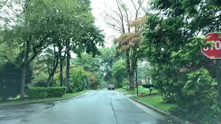 DRIVING BY MANHASSET RESIDENTIAL, NEW YORK!  [4K/60]