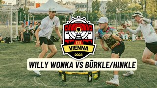 2023 ETS VIENNA | SEMI Condensed | Bürkle/Hinkle vs Willy Wonka | Roundnet/Spikeball