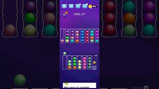 Ball Sort Level 211   Puzzle Color Sort Tatem Games Inc. All levels, #ballsortpuzzle
