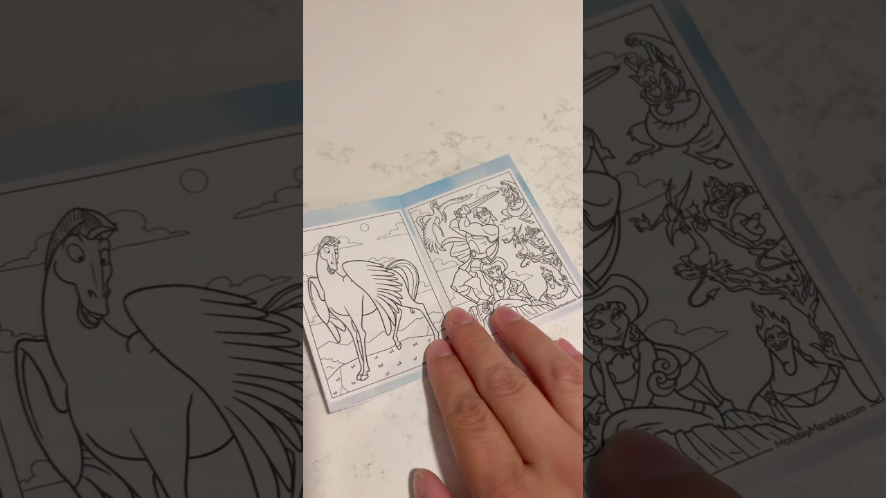 DIY Mini Coloring Books for Party Favors 