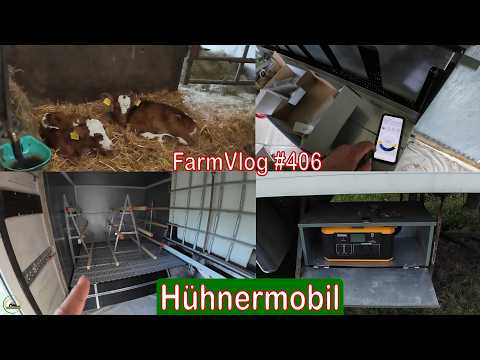 Farmvlog #406: Zwillinge | Endspurt am Hühnermobil