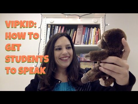 VIPKID Teacher Tips: Three Ways to Get Students to Speak - YouTube