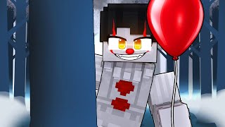 P3DRU virou o PENNYWISE no Minecraft por 24 HORAS