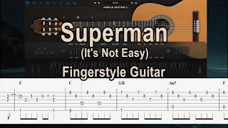 Superman It's Not Easy - Five For Fighting Guitar Cover