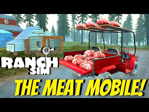 How To Pack The Most Meat In The UTV! | Ranch Simulator | Meat Mobile New Tips PC Gameplay
