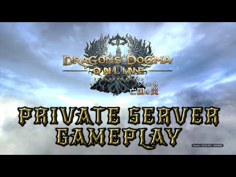 Dragons Dogma Online - Private Server (Solo) Gameplay 1